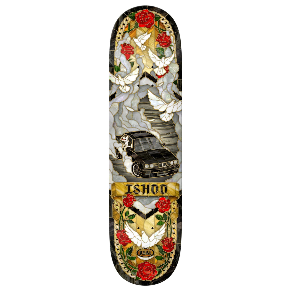 8.5" Ishod Cathedral Twin Tail Deck